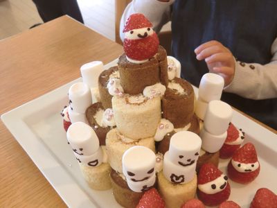 クリスマスケーキ13 ひぐま家の生活