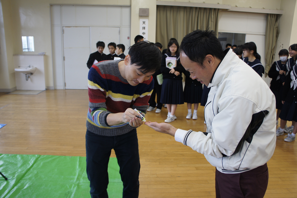 ライブペイント特別授業@天拝中学校_a0155662_15262045.jpg