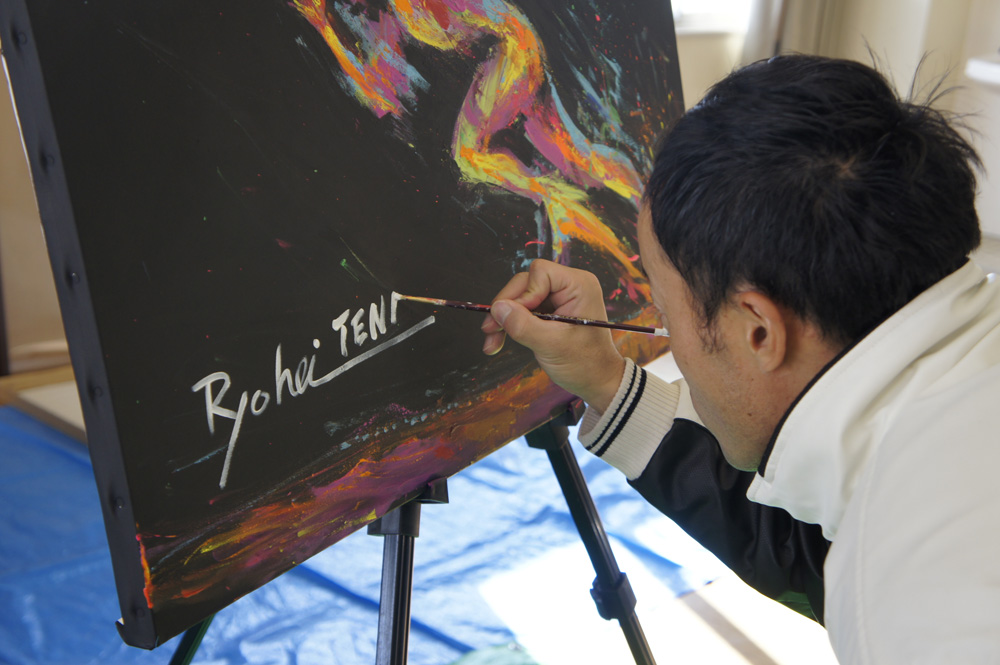 ライブペイント特別授業@天拝中学校_a0155662_15272241.jpg