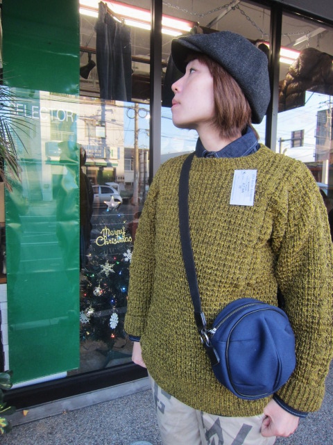 OLD DERBY (MADE in England)・・・POP CORN 編みCRUE KNIT!★!_d0152280_21325926.jpg