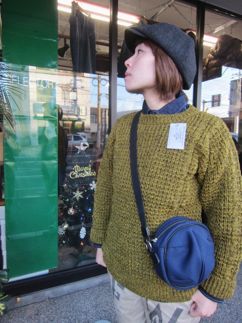 OLD DERBY (MADE in England)・・・POP CORN 編みCRUE KNIT！★！_d0152280_21325926.jpg