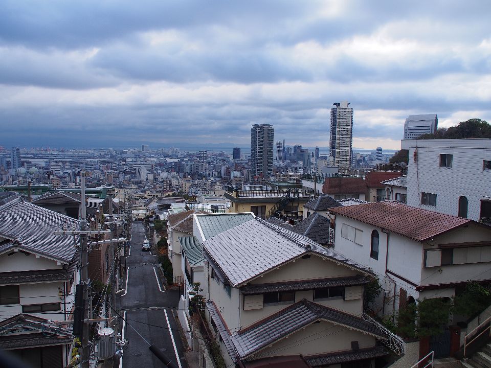 2013/12/21（土）この時期にうっすら雪の摩耶山へ　曇後みぞれ　単独_c0134193_09331254.jpg