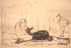 ムンク版画展：第1報　版画集《アルファとオメガ》 　＠国立西洋美術館_b0044404_10473892.jpg