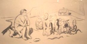 ムンク版画展：第1報　版画集《アルファとオメガ》 　＠国立西洋美術館_b0044404_10491259.jpg