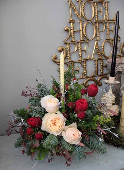 Xmasキャンドルアレンジ*レッスン作品 香港_f0134809_2313067.jpg