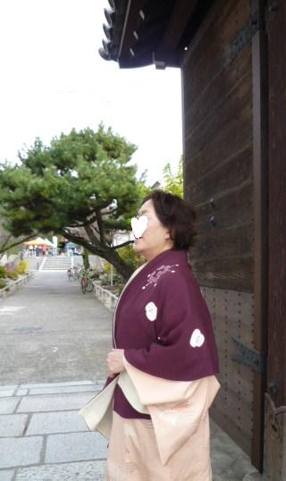 とても器用なお客様と能楽大連吟へ。_f0181251_1431596.jpg