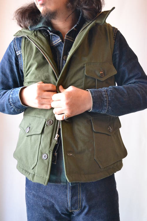 Air Crew Attached Hood Vest 着用画像_d0160378_1254134.jpg