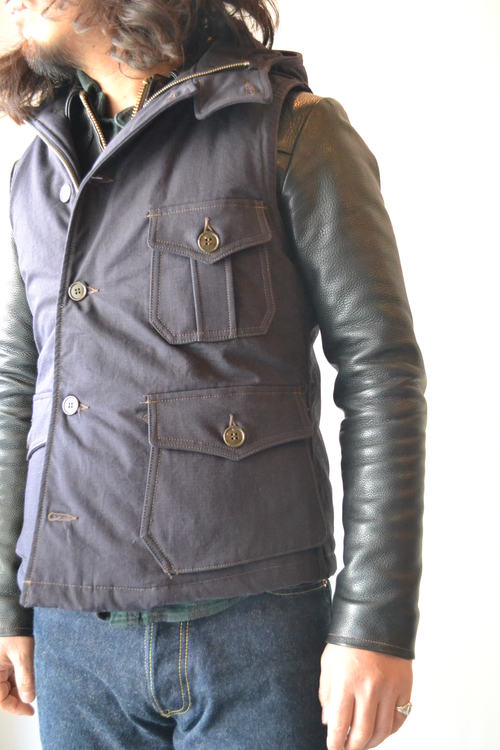 Air Crew Attached Hood Vest 着用画像_d0160378_1261455.jpg