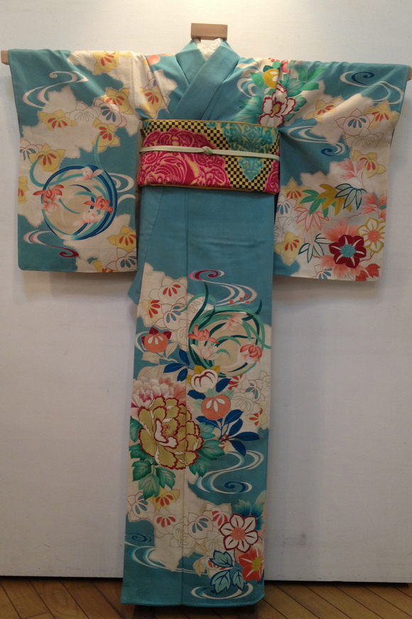 華やか♪水色訪問着「歳末 今昔きもの市」販売商品7_c0321302_12532996.jpg
