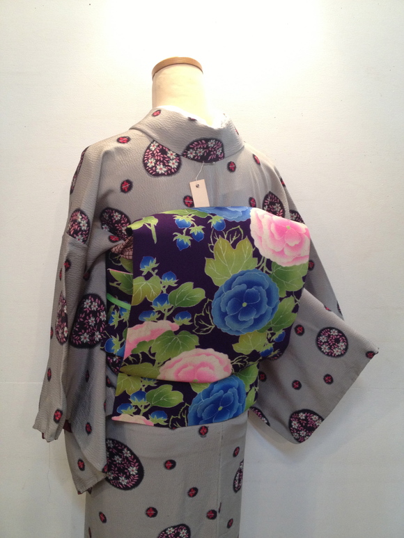 花水玉着物×大輪花帯「歳末 今昔きもの市」販売商品4_c0321302_1372053.jpg