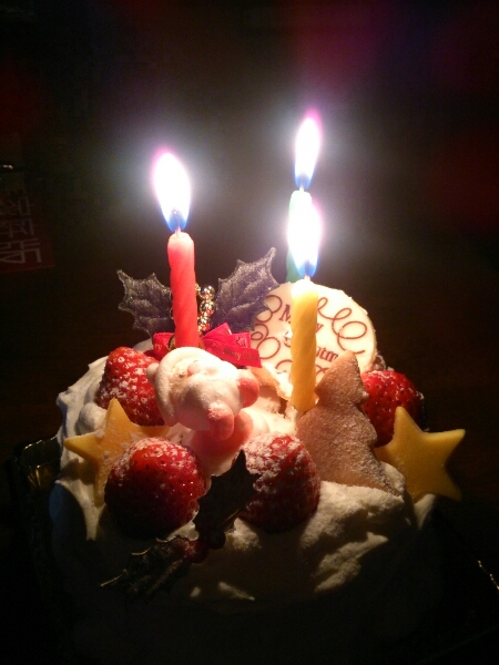 Ｘ\'ｍａｓ　ＣＡＫＥ_b0134907_23104426.jpg