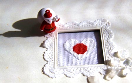 日本国 No 199国旗ハート クロスステッチ Zoe My Cross Stitch 日本国 No 199国旗ハート クロスステッチ Zoe My Cross Stitch
