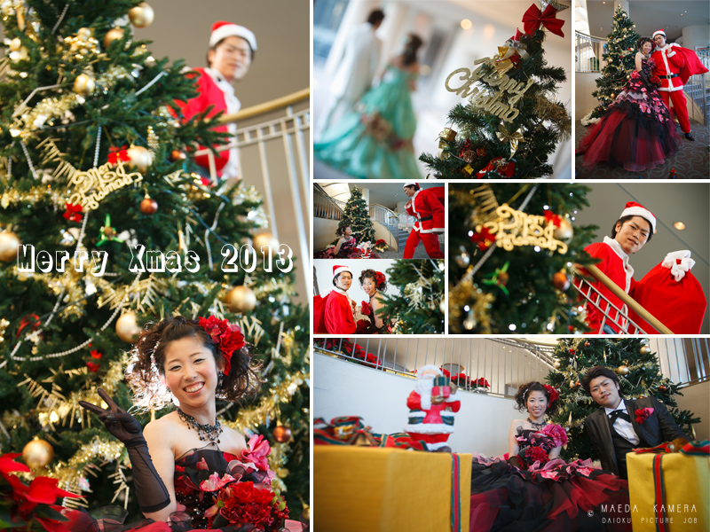 結婚式の前撮り クリスマスバージョン Daioku Picture Words
