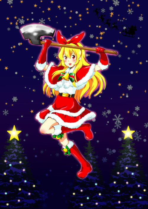 クリスマスといえば両手斧 なぐうの城