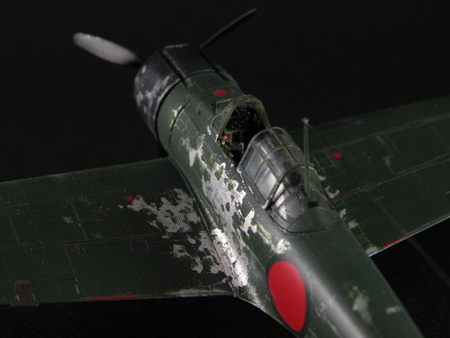 タミヤ1/72零式艦上戦闘機21型「永遠の0」制作記2 : サロン de タミヤ1/72零式艦上戦闘機21型「永遠の0」制作記2 : サロン de