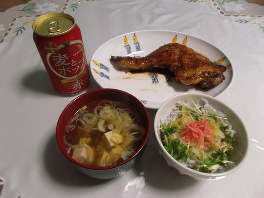 クリスマスの次の日のひとりご飯 笑 びあーな生活