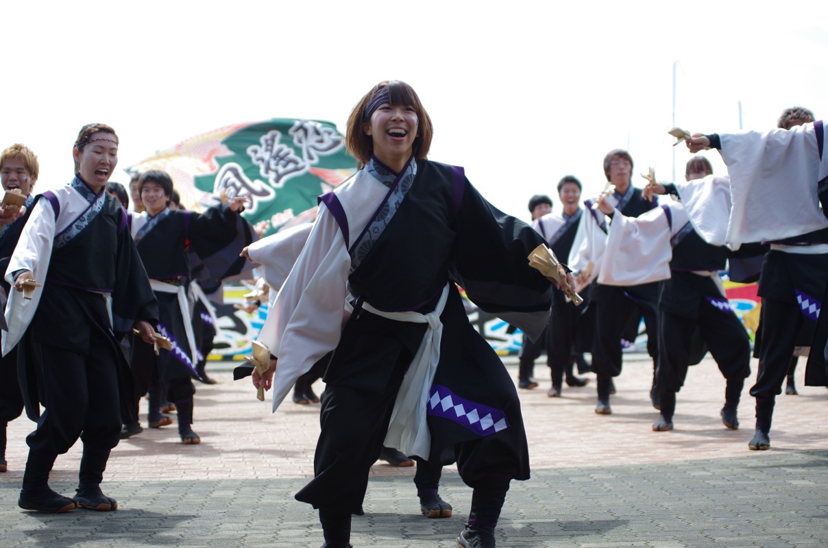 神戸よさこい２０１３二日目その１３（法政大学YOSAKOIソーランサークル鳳遙恋その２）_a0009554_2236525.jpg