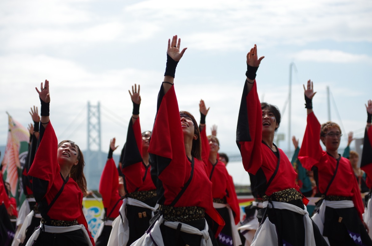 神戸よさこい２０１３二日目その１３（法政大学YOSAKOIソーランサークル鳳遙恋その２）_a0009554_22483744.jpg