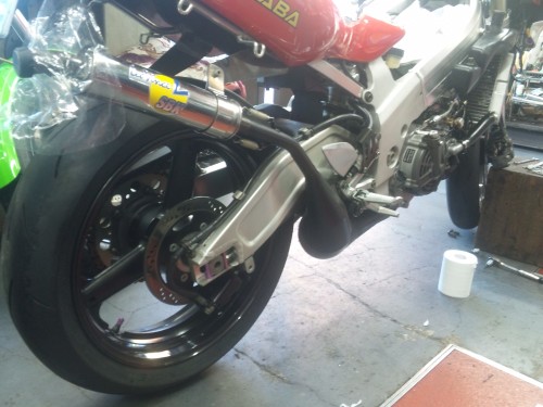 RGVΓ250SP・・・車検制度無しですが、点検整備は必要ですなっ。_a0163159_22030158.jpg