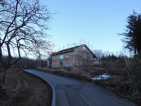 高根町K松さん邸の現場より 9_a0211886_103183.jpg