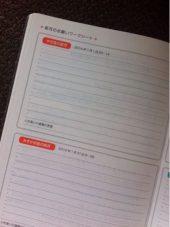 131231 新月のお願い「やぎ座」の例文_f0164842_12415537.jpg