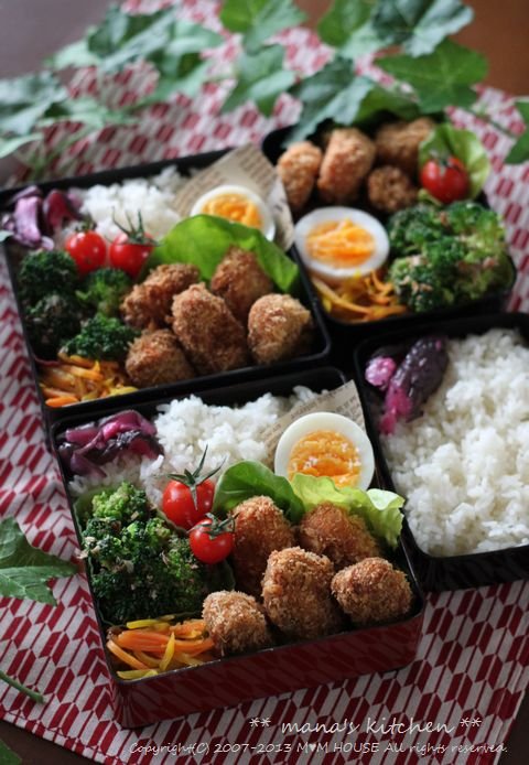 一口ヒレカツ弁当　☆　野菜たっぷり卯の花♪_c0139375_1283054.jpg