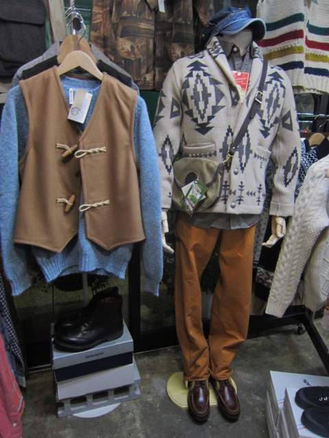 NATIVE Shawl WOOL CARDIGAN！♪！　By FIVE BROTHER_d0152280_21373192.jpg