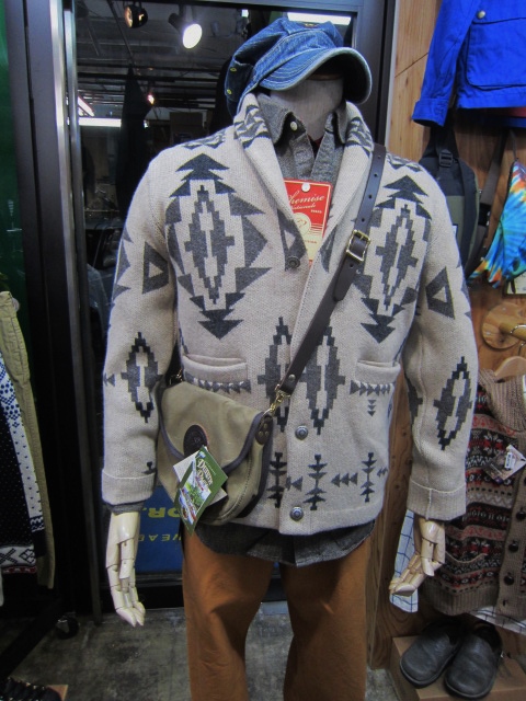 NATIVE Shawl WOOL CARDIGAN！♪！　By FIVE BROTHER_d0152280_2137587.jpg