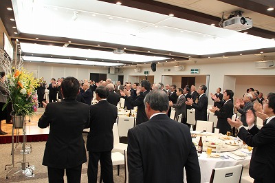 議長就任祝賀会_f0019487_1245397.jpg
