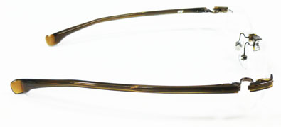 フォーナインズ新作プラスチックリムレスフレームTW-46入荷!_c0003493_958132.jpg