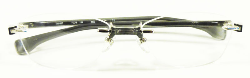 フォーナインズ新作プラスチックリムレスフレームTW-46入荷!_c0003493_9582180.jpg