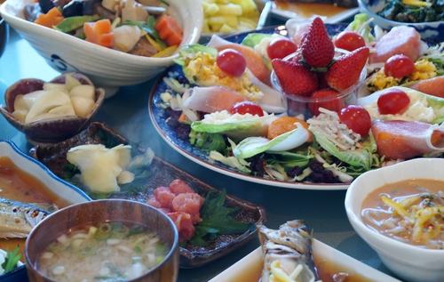 【おもてなし朝ご飯総括編です♪】各レシピ付き＾＾／２２日の富士山_b0033423_18454325.jpg