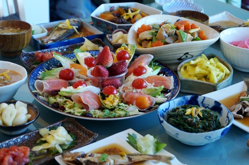【おもてなし朝ご飯総括編です♪】各レシピ付き＾＾／２２日の富士山_b0033423_1846423.jpg
