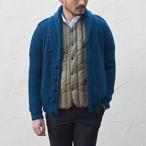 ショールカラーカーディガン -GOOLDEN GOOSE-_d0158579_1825102.jpg