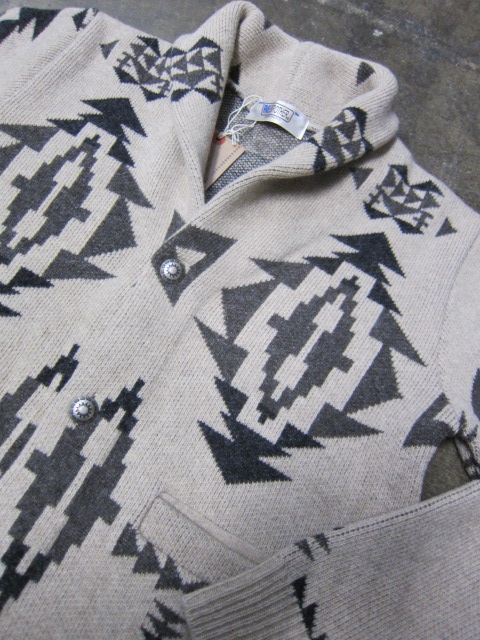NATIVE Shawl WOOL CARDIGAN！♪！　By FIVE BROTHER_d0152280_224845.jpg