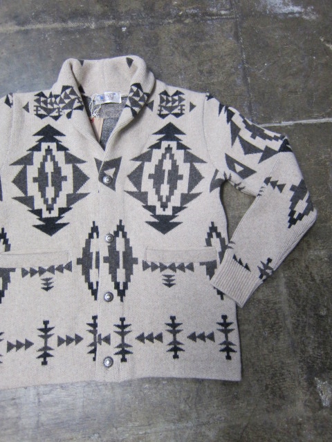 NATIVE Shawl WOOL CARDIGAN！♪！　By FIVE BROTHER_d0152280_22485333.jpg