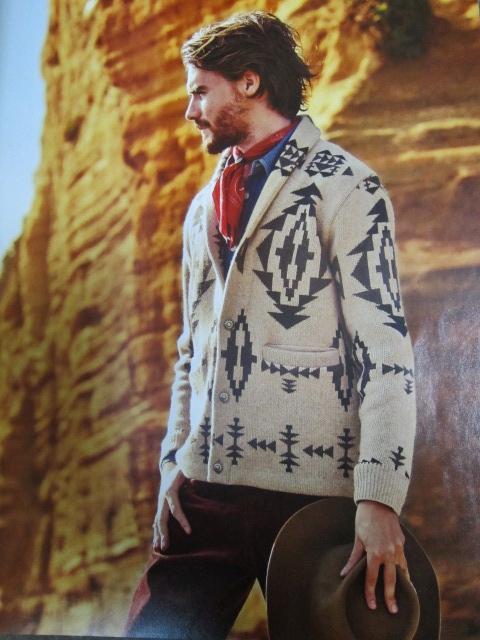 NATIVE Shawl WOOL CARDIGAN！♪！　By FIVE BROTHER_d0152280_22541198.jpg