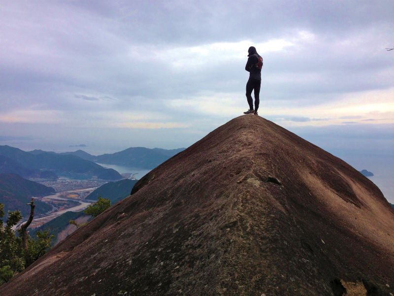 2013/12/226 Mountain Running in 便石山&楯ヶ崎_b0220886_1151471.jpg