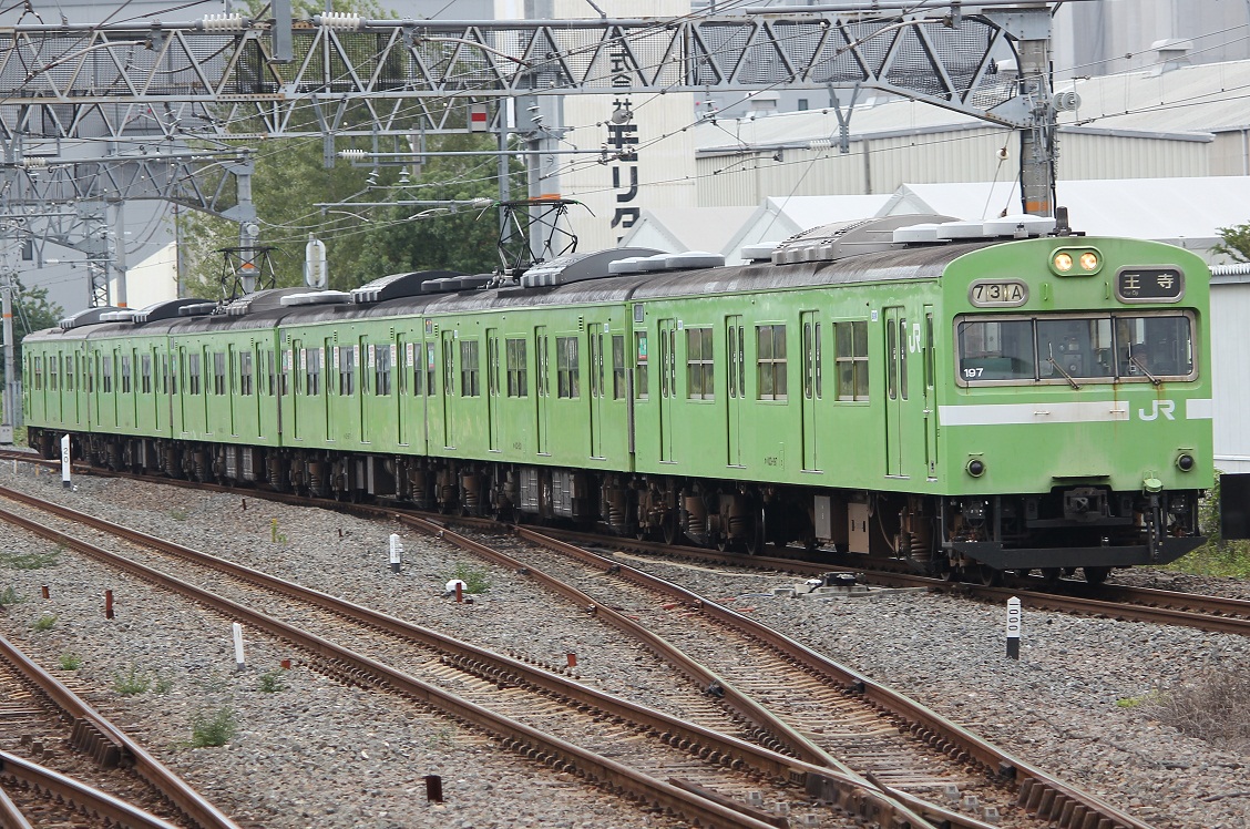 JR西日本 103系 0番代/NS617編成 : 鉄道撮影日記2014