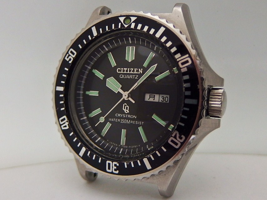 CITIZEN CRYSTRON DIVER_c0126359_17562345.jpg