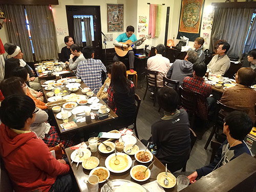 南澤先生を囲んでの「忘年会&ライブ」 2013_c0137404_21115579.jpg