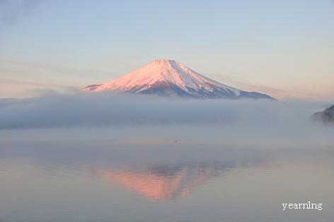 明け方の富士山_c0265895_19473442.jpg