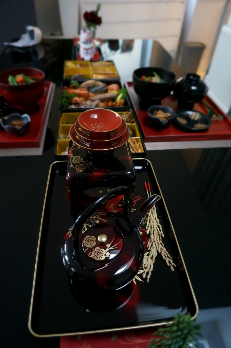 明けましておめでとうございます♪♪今年もお雑煮で幕開け~♪_a0266142_23363389.jpg