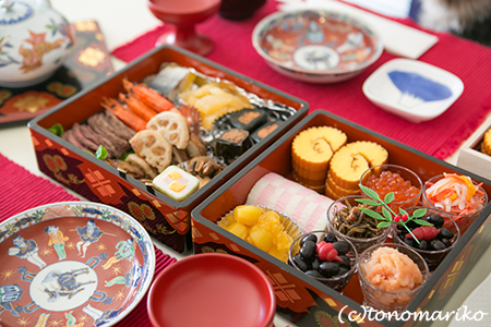 母のおせち料理ではじまるバブー家の2014年_c0024345_13175643.jpg