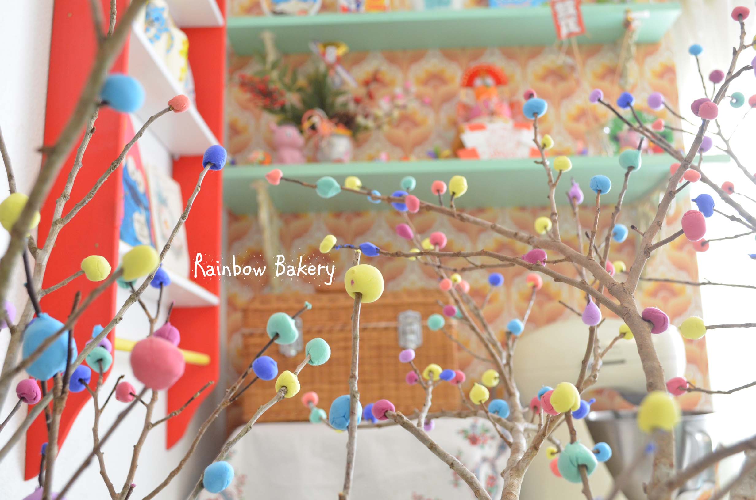 まゆだま飾り Rainbow Bakery まゆだま飾り Rainbow Bakery