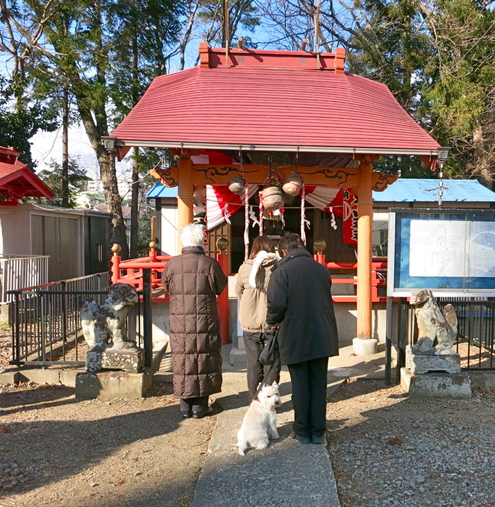 初詣に行きました。_c0260460_1016511.jpg