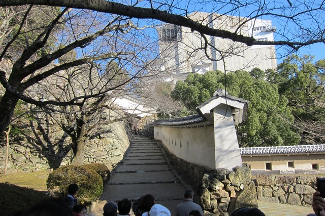 天空の白鷺　姫路城大天守修理施設_f0106190_12293198.jpg