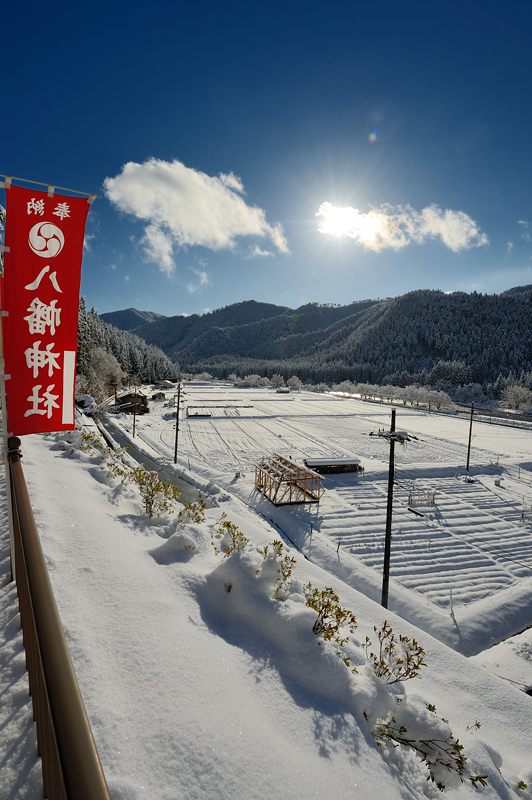 初雪撮り！美山茅葺きの里雪景色　其の二_f0032011_1556116.jpg