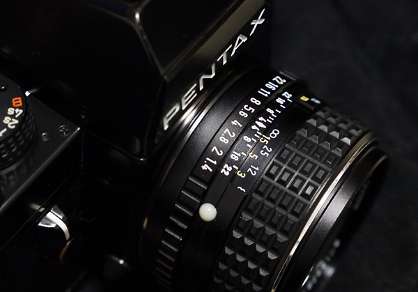 PENTAX LX 前期 グリップ、レンズ付き スクリーン交換済 ストラップ