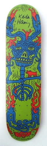 キース・ヘリングのスケートボード「Skateboard(2)」(1986 キース・ヘリングのスケートボード「Skateboard(2)」(1986